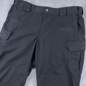 5.11 Tactical Stryke Pant Mens 40x30.5 Black Ripstop Cargo Straight Leg Utility